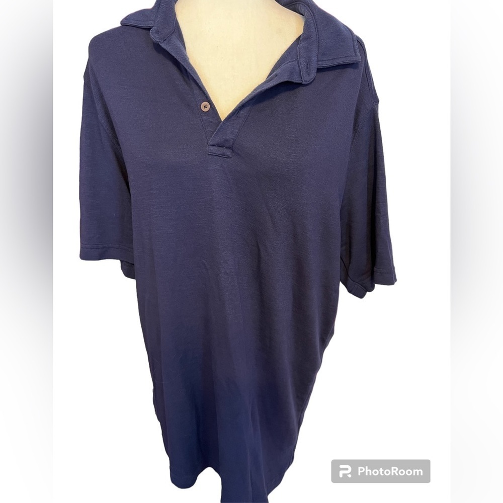 Ocean + Coast Blue Men’s Polo Shirt L